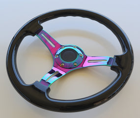 SSD ABS Plastic 42mm Low Dish Steering Wheel