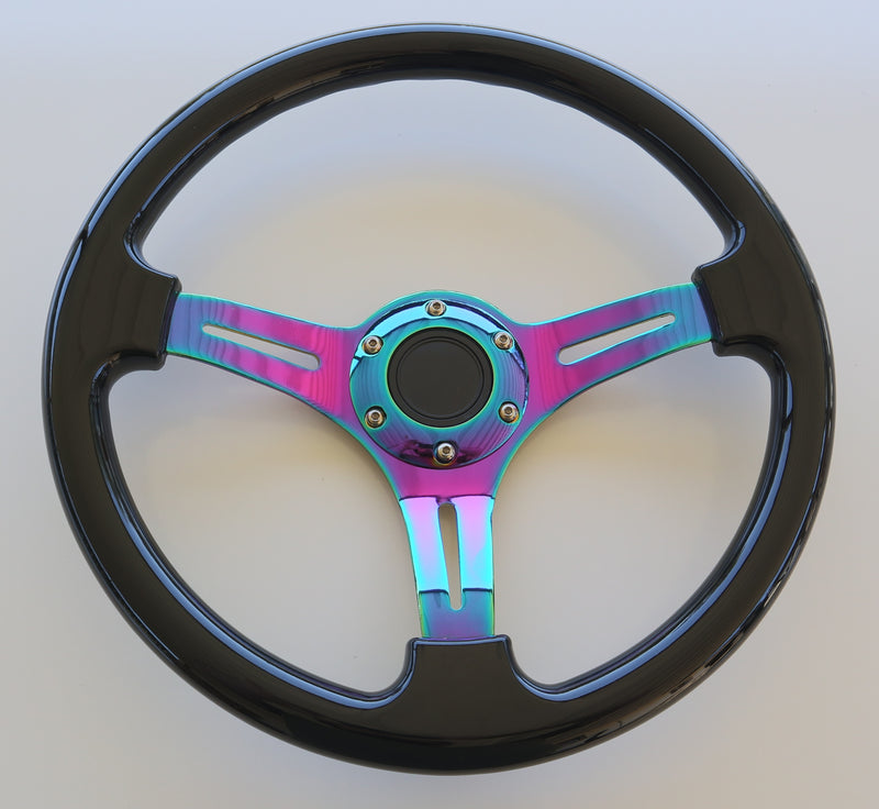 SSD ABS Plastic 42mm Low Dish Steering Wheel