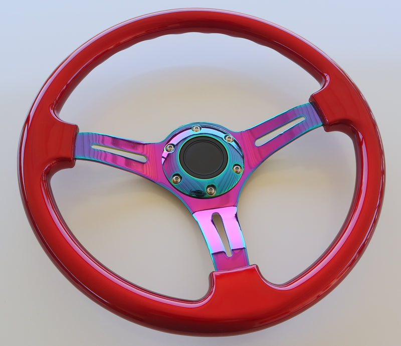 SSD ABS Plastic 42mm Low Dish Steering Wheel