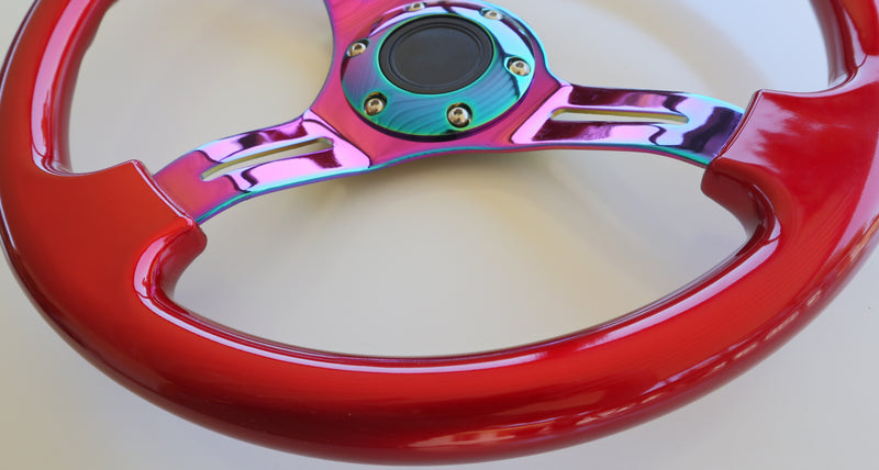 SSD ABS Plastic 42mm Low Dish Steering Wheel