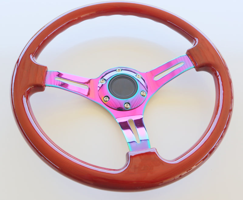 SSD ABS Plastic 42mm Low Dish Steering Wheel