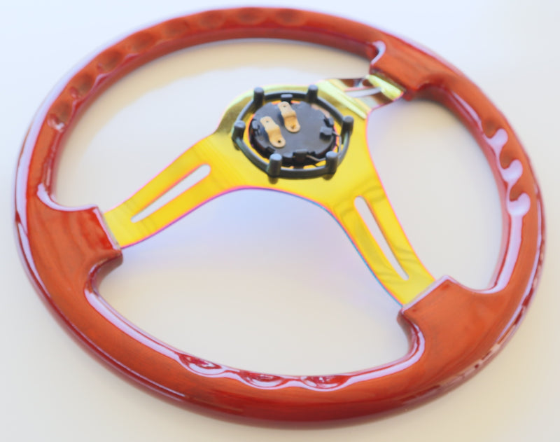 SSD ABS Plastic 42mm Low Dish Steering Wheel