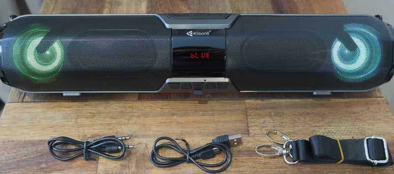 20 Watt - LED Bluetooth Speaker - LOUD