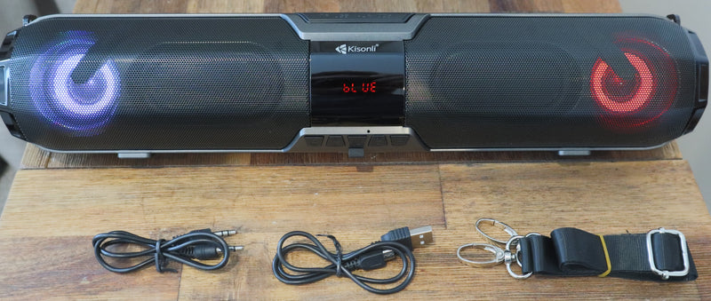 20 Watt - LED Bluetooth Speaker - LOUD