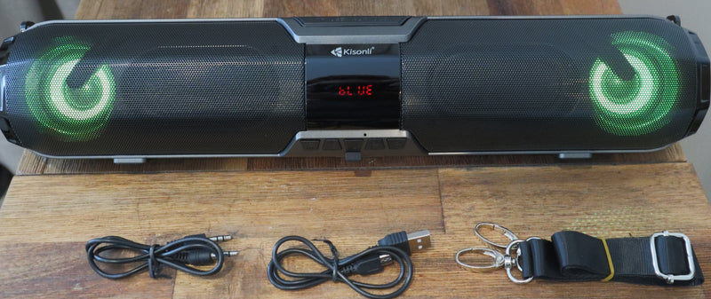 20 Watt - LED Bluetooth Speaker - LOUD