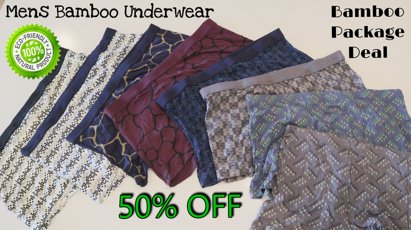 Mens Bamboo Package Deal 50% OFF