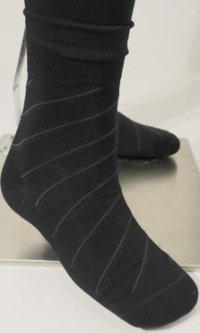 Mens Bamboo Socks - Striped - Warm