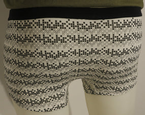 Bamboo Mens Boxer Briefs - M-L - Chequered