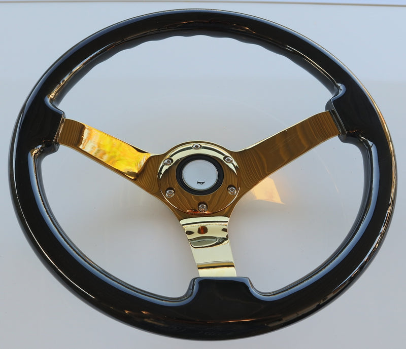 SSD Wood 70mm Deepdish Steering Wheel