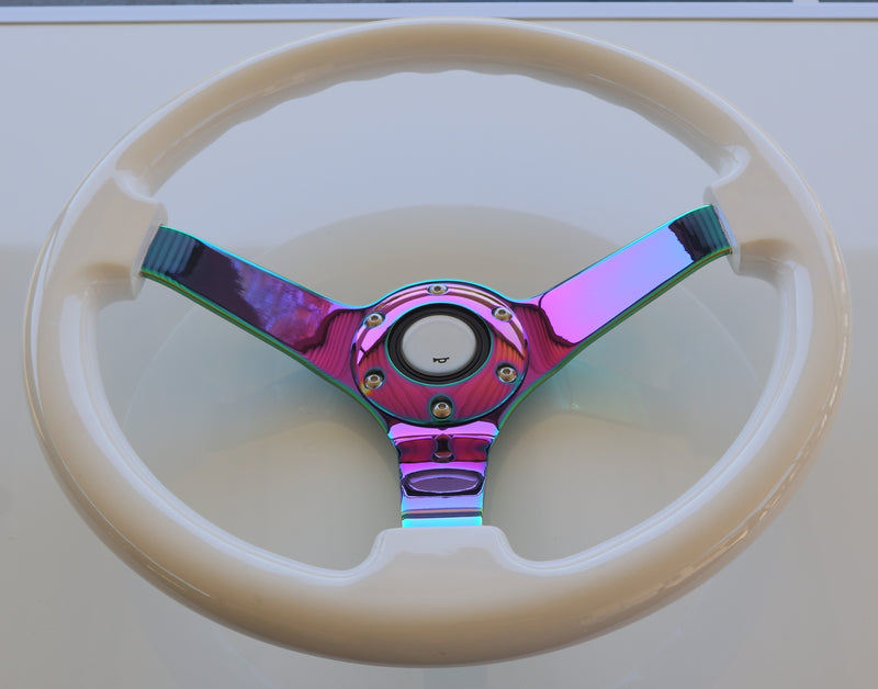 SSD Wood 70mm Deepdish Steering Wheel