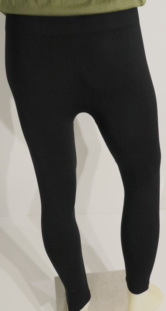 Natural Bamboo Womens Full Leggings - Black