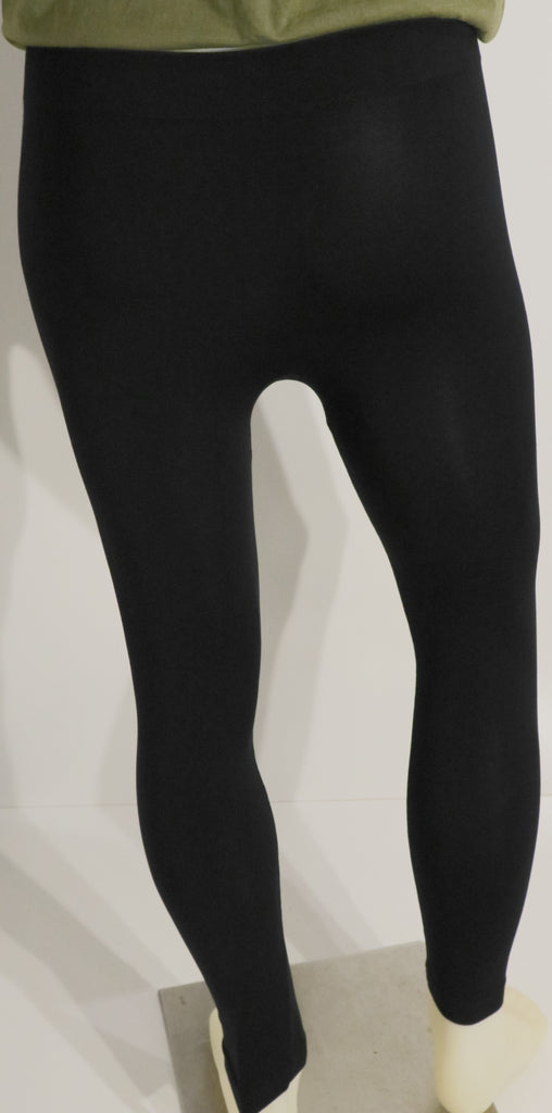 Natural Bamboo Womens Full Leggings - Black