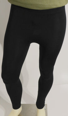 Natural Bamboo Womens Full Leggings - Black