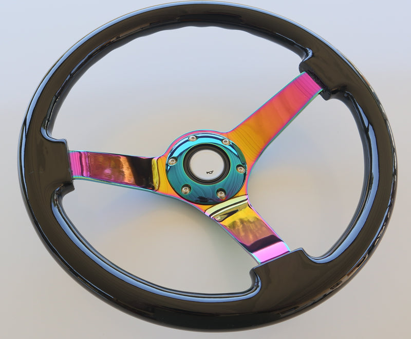 SSD Wood 70mm Deepdish Steering Wheel