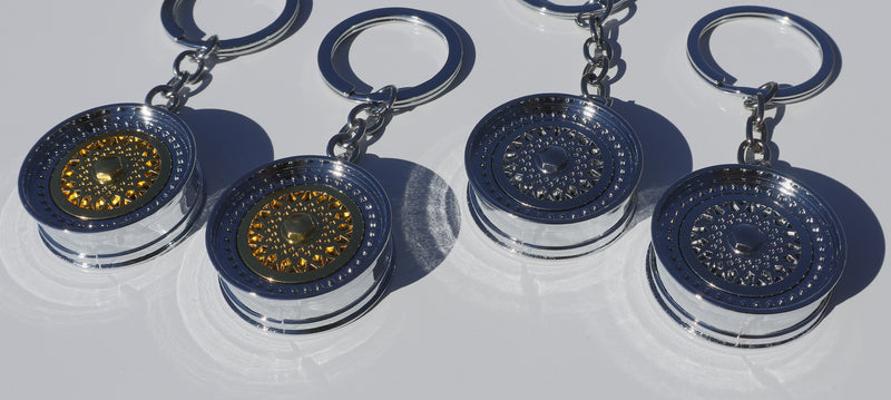 BBS Mag Wheel Keyrings - Alloy Meshies