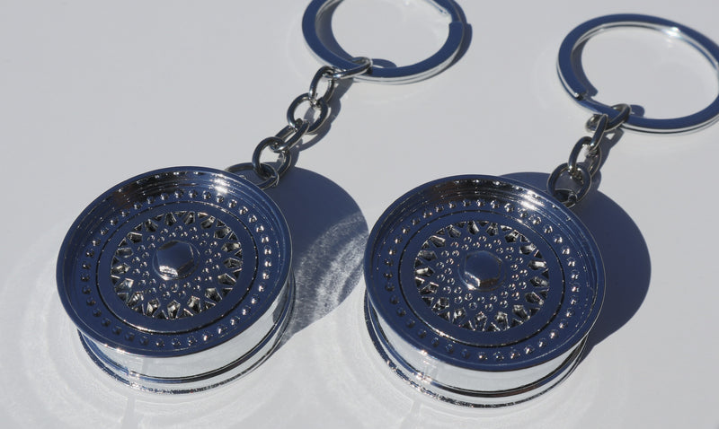 BBS Mag Wheel Keyrings - Alloy Meshies