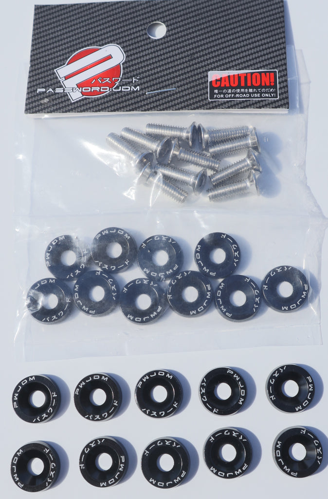 M6 PW - JDM Anodized Alloy Washers