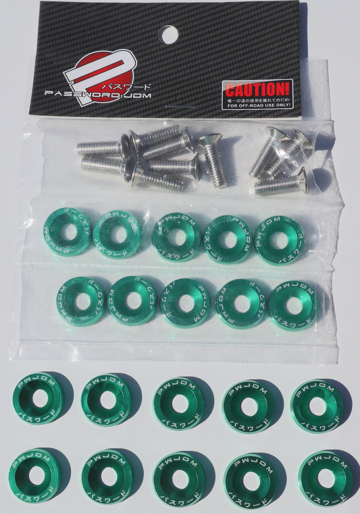 M6 PW - JDM Anodized Alloy Washers