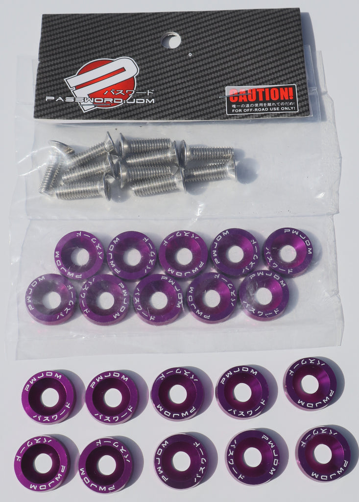 M6 PW - JDM Anodized Alloy Washers