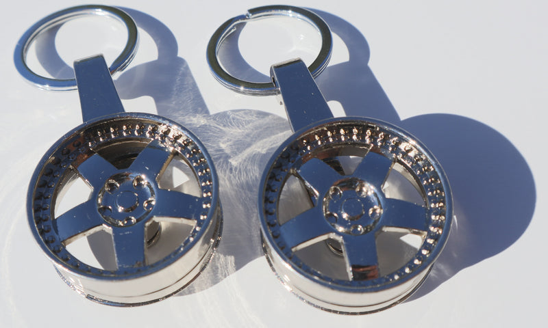 Simmons 5 Spoke Wheel Keyring